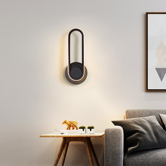 Sleek Elegance Modern Bedside Lamp