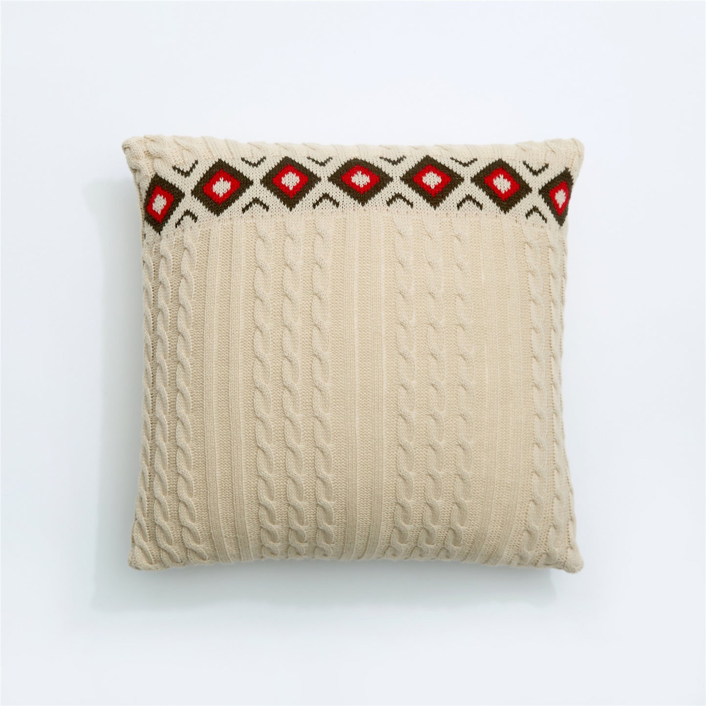 Sofa Upholstered Knitted Nordic Throw Pillow Case Cushion