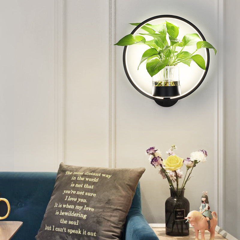 Lumina Flora LED Wall Lamp - Modern Botanical Accent Light