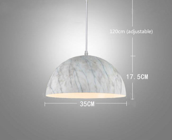 Nordic Modern Marble Pattern Pendant Lamp